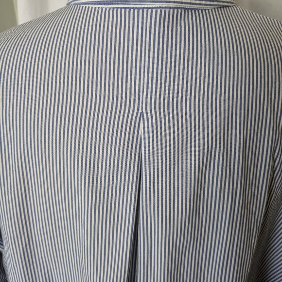 H&M Striped Shirtdress Medium - Picture 6 of 8